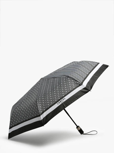 Mini Automatic Double L Umbrella Lancel Black parapluie L240 other view 1