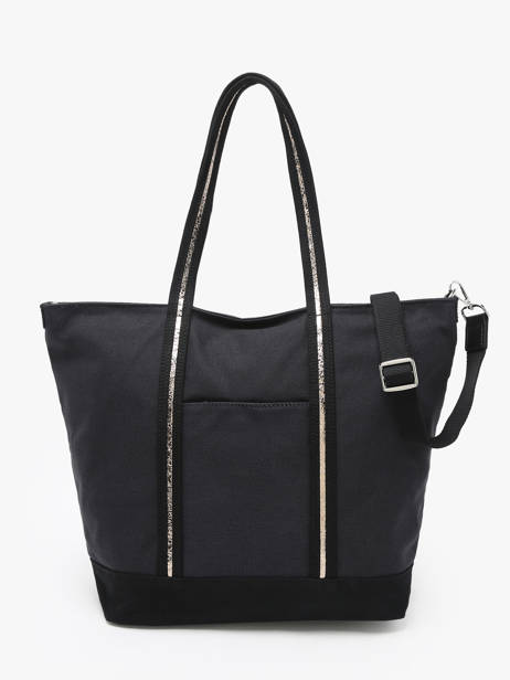 A4 Size Shoulder Bag Kaya Canvas Hexagona Blue kaya 5920056 other view 4