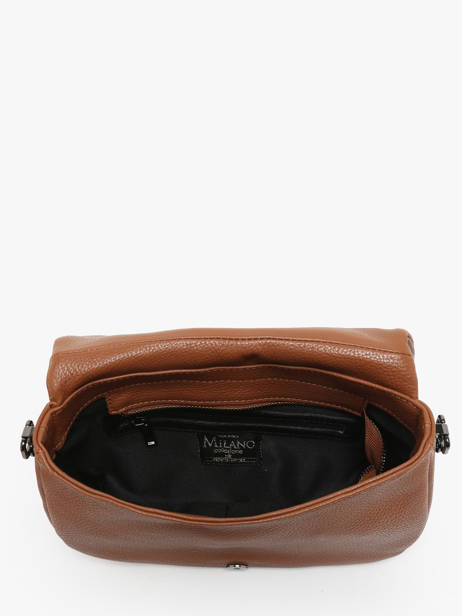 Sac Bandoulière Caviar Cuir Milano Marron caviar CA24116 vue secondaire 3