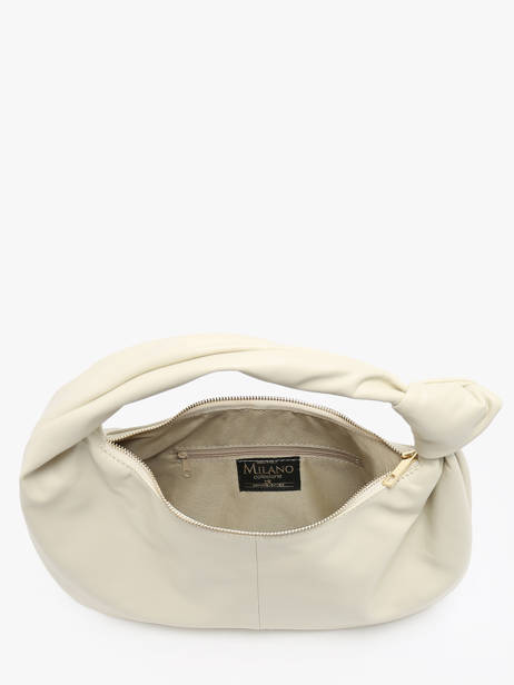 Sac Porté épaule Sauvage Cuir Milano Beige sauvage SA24114 vue secondaire 3