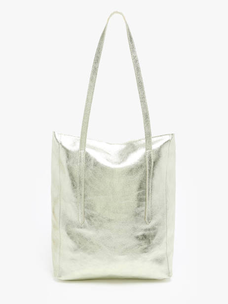 Sac Porté épaule A4 Nine Cuir Milano Or nine NI24111