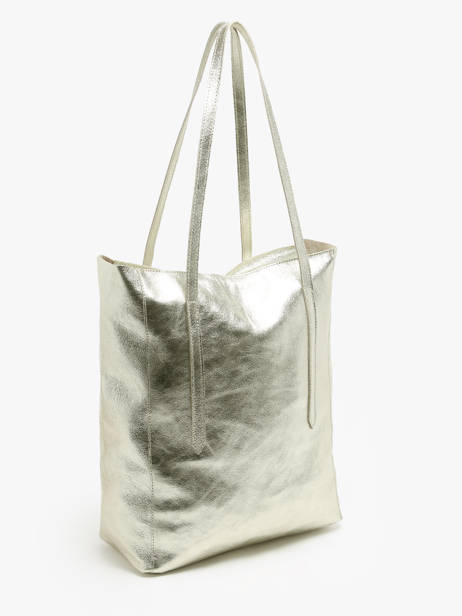 Sac Porté épaule A4 Nine Cuir Milano Or nine NI24111 vue secondaire 2