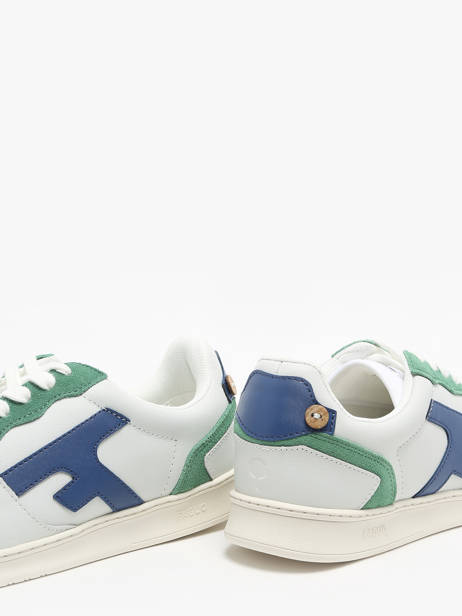 Sneakers Hazel In Leather Faguo White men 25CG3204 other view 2