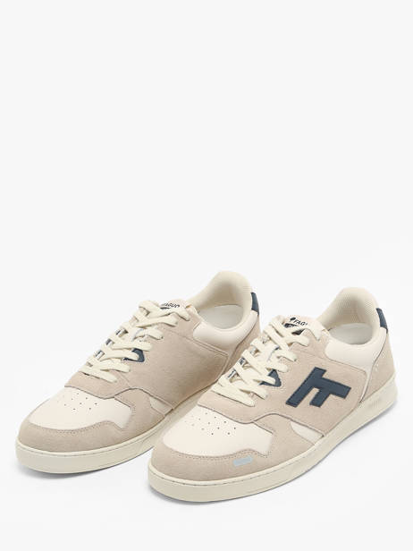 Sneakers Palmer In Leather Faguo Beige men 25CG3209 other view 1