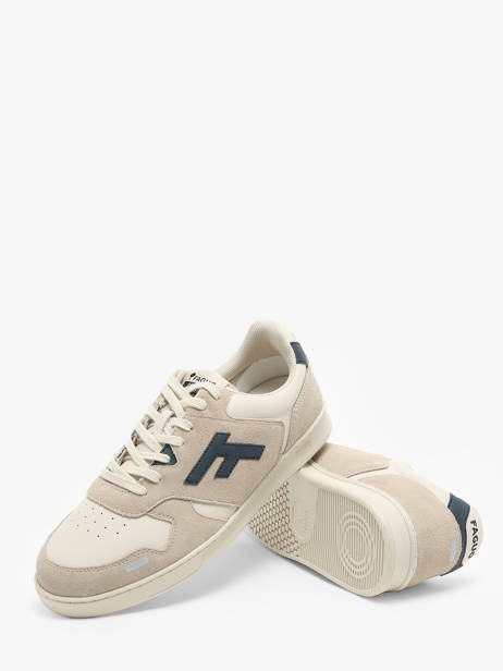 Sneakers Palmer In Leather Faguo Beige men 25CG3209 other view 2