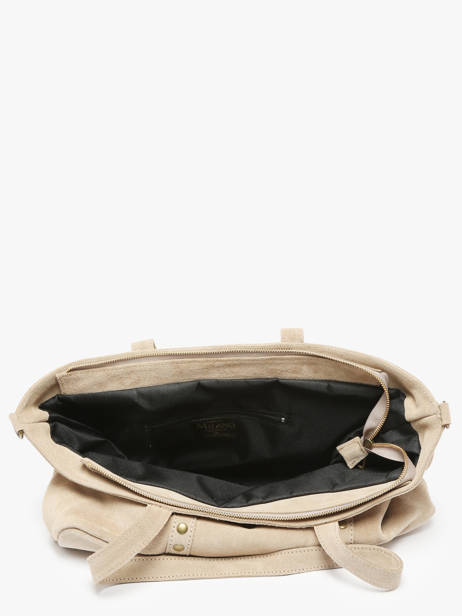 Sac Porté épaule Velvet Milano Beige velvet VE24113 vue secondaire 3