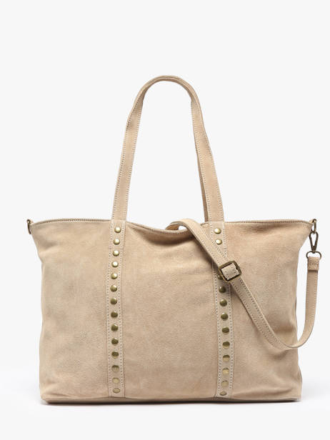 Sac Porté épaule Velvet Milano Beige velvet VE24113 vue secondaire 4