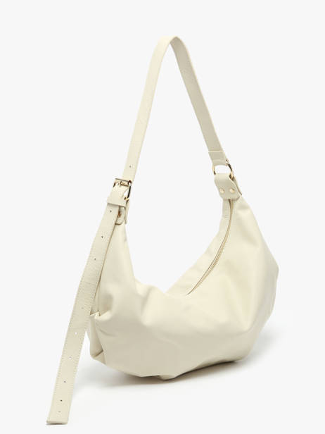 Shoulder Bag Sauvage Leather Milano Beige sauvage SA24111 other view 2
