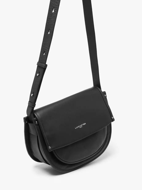 Sac Bandoulière Soft Selma Cuir Lancaster Noir soft selma 2 vue secondaire 2