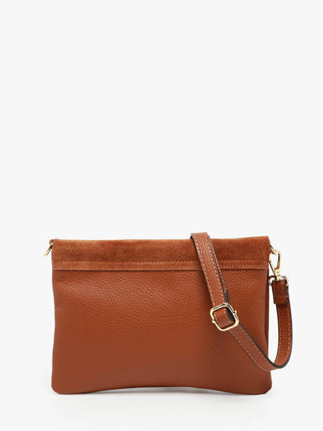 Shoulder Bag Velvet Caviar Leather Milano Brown velvet caviar VC24114 other view 4