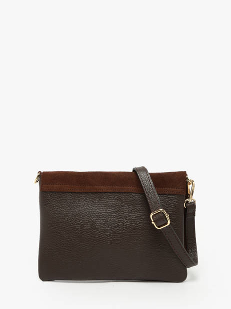 Shoulder Bag Velvet Caviar Leather Milano Brown velvet caviar VC24114 other view 4