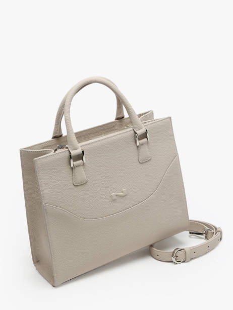 Satchel Event Leather Nathan baume Beige event 8 other view 2