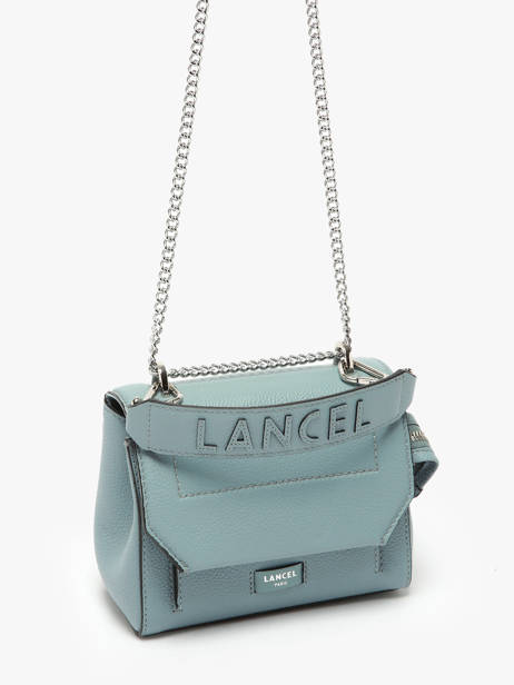 Top Handle S Ninon Leather Lancel Blue ninon A09221 other view 2