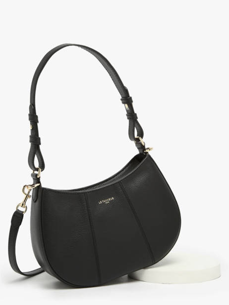 Sac Bandoulière Juliette Cuir Le tanneur Noir juliette TJET1050 vue secondaire 2