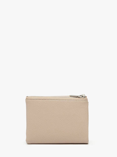 Porte-monnaie Porte-cartes Grained Miniprix Beige grained F5019 vue secondaire 2