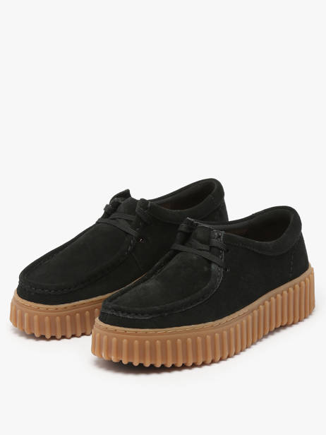 Chaussures Derbies Torhill Bee Clarks Noir women 26172044 vue secondaire 2