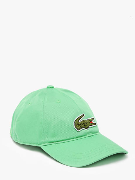 Casquette Lacoste Vert accessoires RK318600 vue secondaire 1