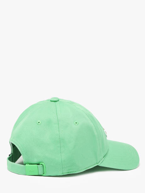 Casquette Lacoste Vert accessoires RK318600 vue secondaire 2