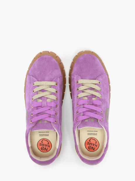 Sneakers Play En Cuir No name Violet women PLVS0440 vue secondaire 4