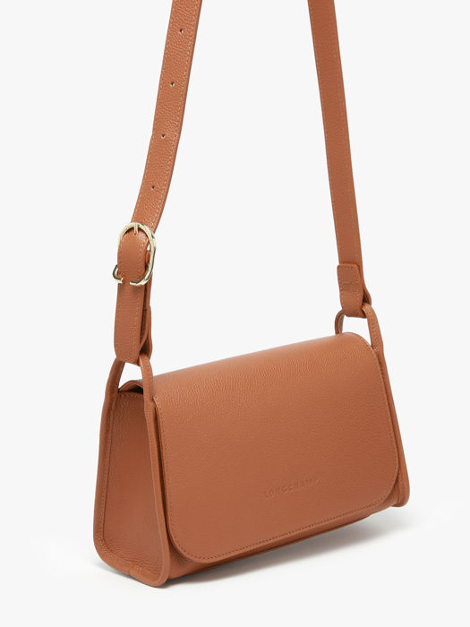 Longchamp Le foulonné Messenger bag Brown