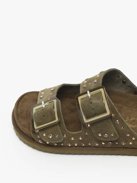 Slippers Fusbett Colors of california Green women HCBIOW05 other view 2