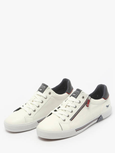 Sneakers Mustang White men 4162303 other view 2