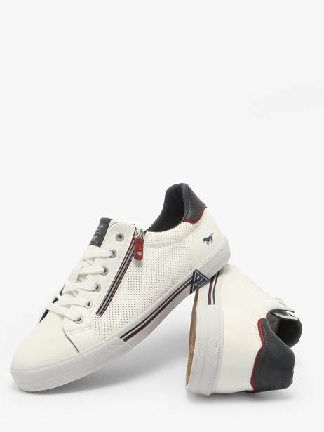 Sneakers Mustang White men 4162303 other view 3