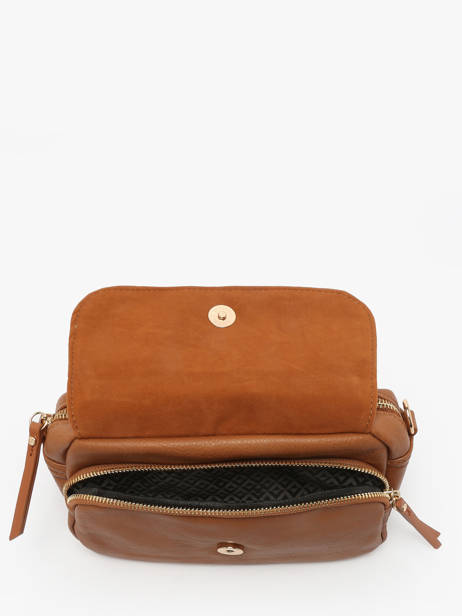 Crossbody Bag Zip Lulu castagnette Brown zip VICTOIRE other view 4