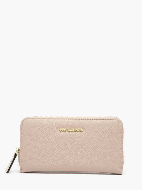 Wallet Jara Ted lapidus Beige jara TLMQ1501