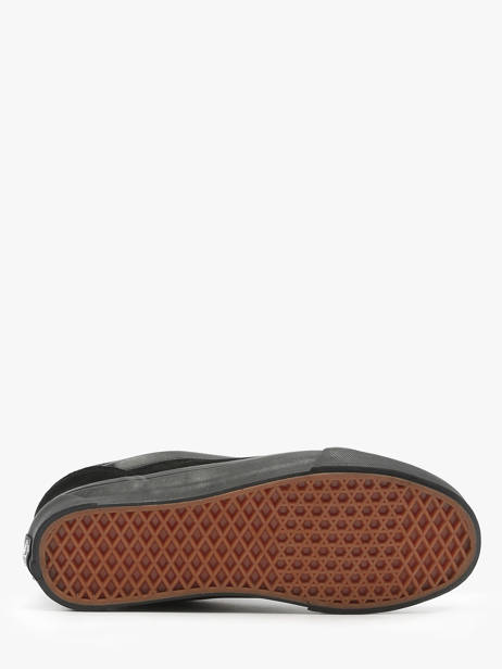 Sneakers Knu Skool In Leather Vans Black men 9QCBKA1 other view 5