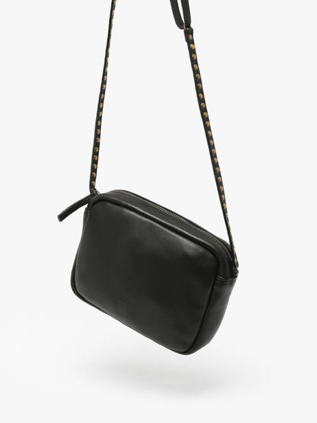Sac Bandoulière Leather Cuir Biba Noir leather BET8L vue secondaire 2