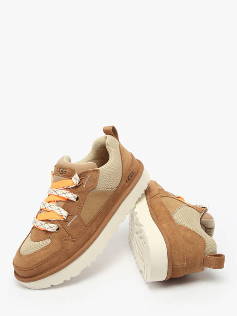 Sneakers Lowmel In Leather Ugg Brown men 1169493 other view 3