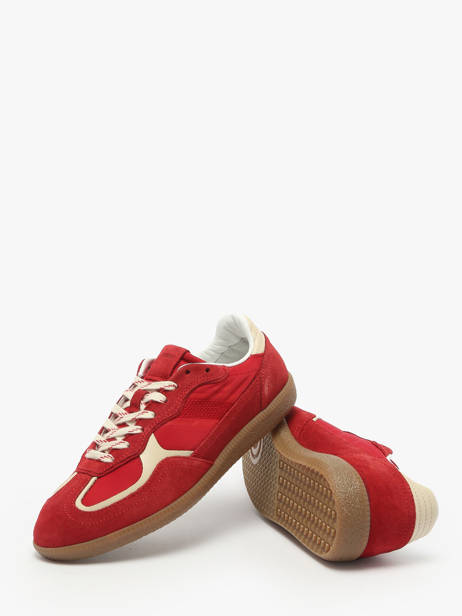Sneakers Tb.490 Rife En Cuir Alohas Rouge women 10071001 vue secondaire 3