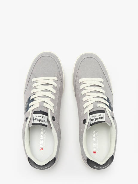 Sneakers Glamour Redskins Gray men GLAMOUR other view 4