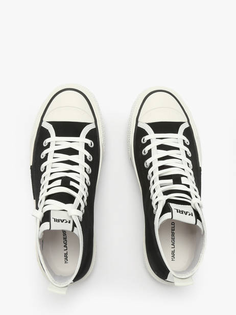 Sneakers Kampus Max Ii Twin Karl lagerfeld Black women KL60654T other view 4