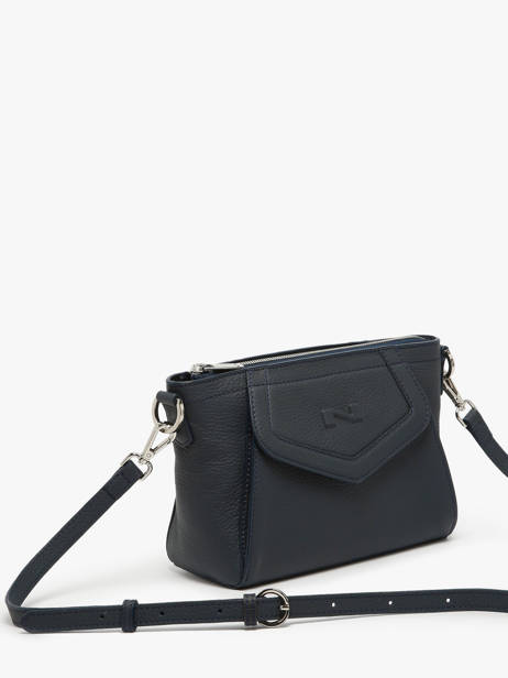 Leather Vanilla Crossbody Bag Nathan baume Blue candy 7 other view 2