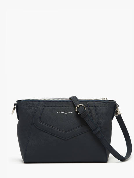 Leather Vanilla Crossbody Bag Nathan baume Blue candy 7 other view 4