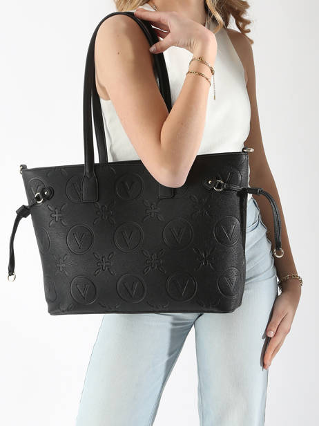 Sac Porté épaule Samba Re Valentino Noir samba re VBS8ZG01 vue secondaire 1