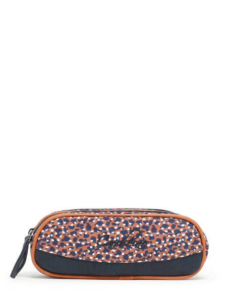 Trousse Fille 2 Compartiments Cameleon Marron vintage fantasy PBVGTROU vue secondaire 3