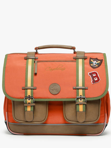 Satchel 3 Compartments Cameleon Orange vintage urban PBVBCA41