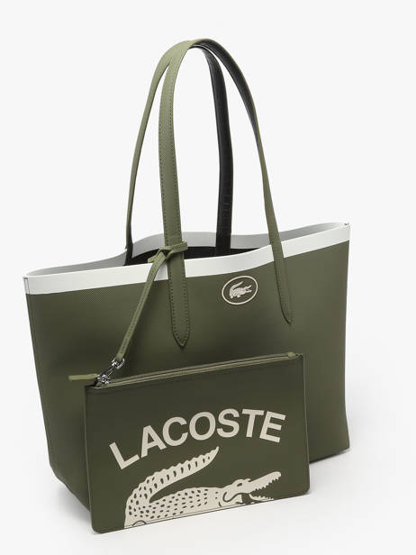 Shopping Bag Anna Season Lacoste Green anna season NF4934AS other view 2