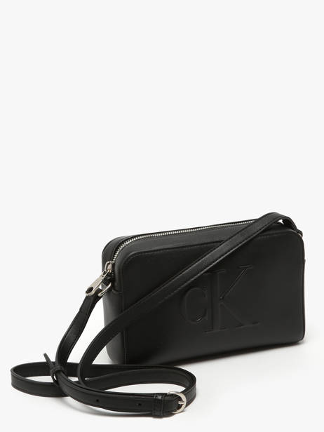 Sac Bandoulière Sculpted Calvin klein jeans Noir sculpted 4K3036G vue secondaire 2