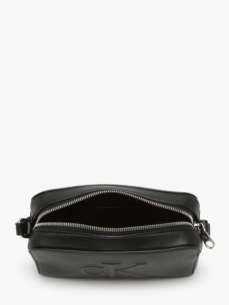 Sac Bandoulière Sculpted Calvin klein jeans Noir sculpted 4K3036G vue secondaire 3