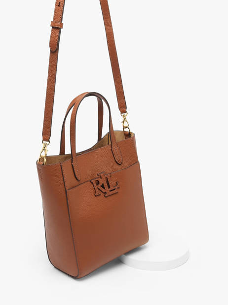 Shoulder Bag Cameryn Leather Lauren ralph lauren Brown cameryn 31966760 other view 2