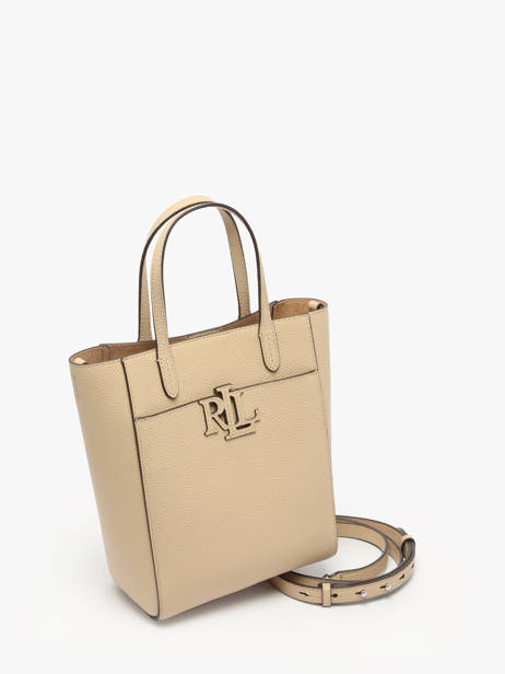 Shoulder Bag Cameryn Leather Lauren ralph lauren Beige cameryn 31966760 other view 2