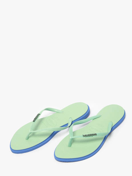 Flip Flops Havaianas Green women 4149584F other view 2