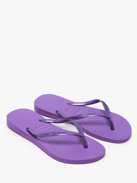 Tongs Slim Havaianas Violet women 4000030F other view 2