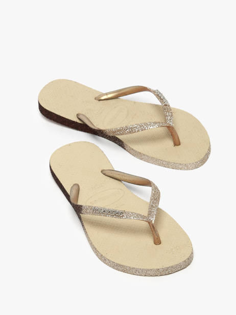 Flip Flops Havaianas Beige women 4146093F other view 2