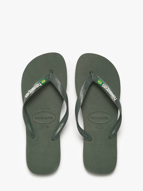 Brasil Logo Havaianas Green men 4110850H
