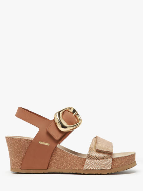 Sandales Leandre En Cuir Mephisto Multicolore women P5146895